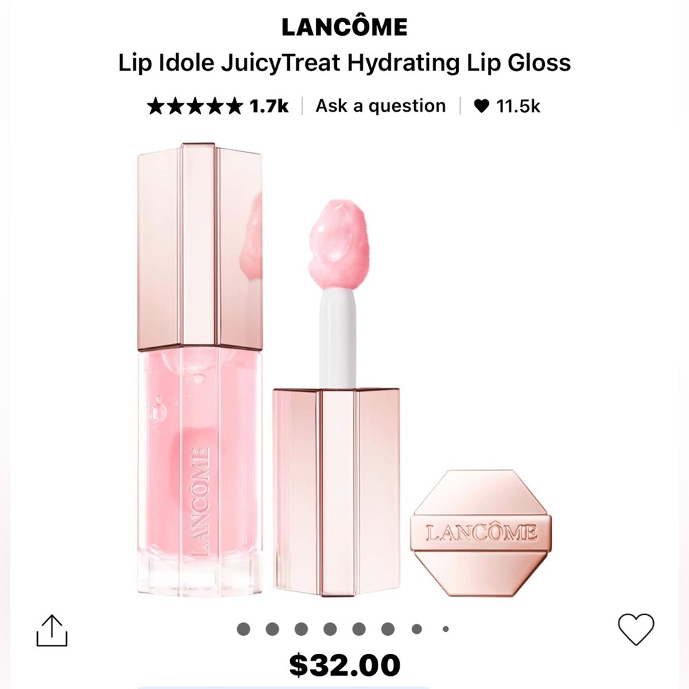 Lancôme Juicy Treat Lip Gloss in Pink 10